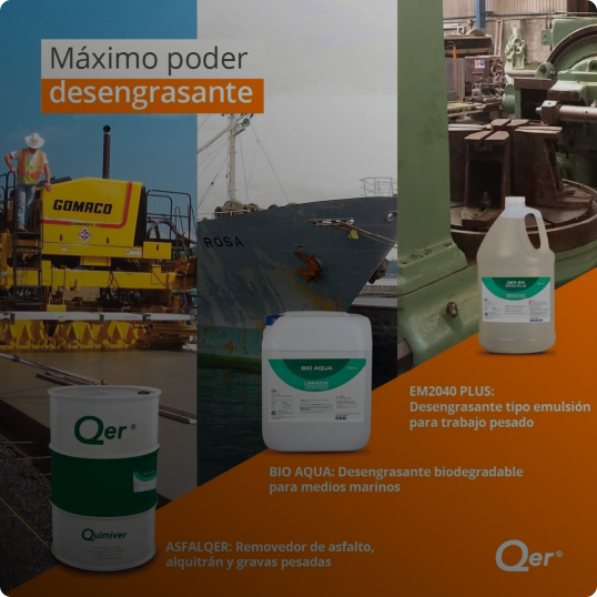 Banner productos Quimiver